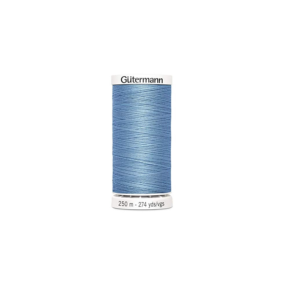 Gutermann Sew All Polyester Thread, 250Mtr, baby Blue (0143)