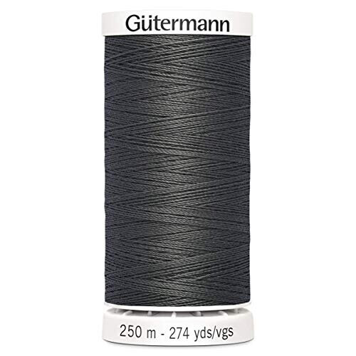 Gütermann Gutermann Sew All Polyester Thread, 250Mtr, Smoke Grey (0702)