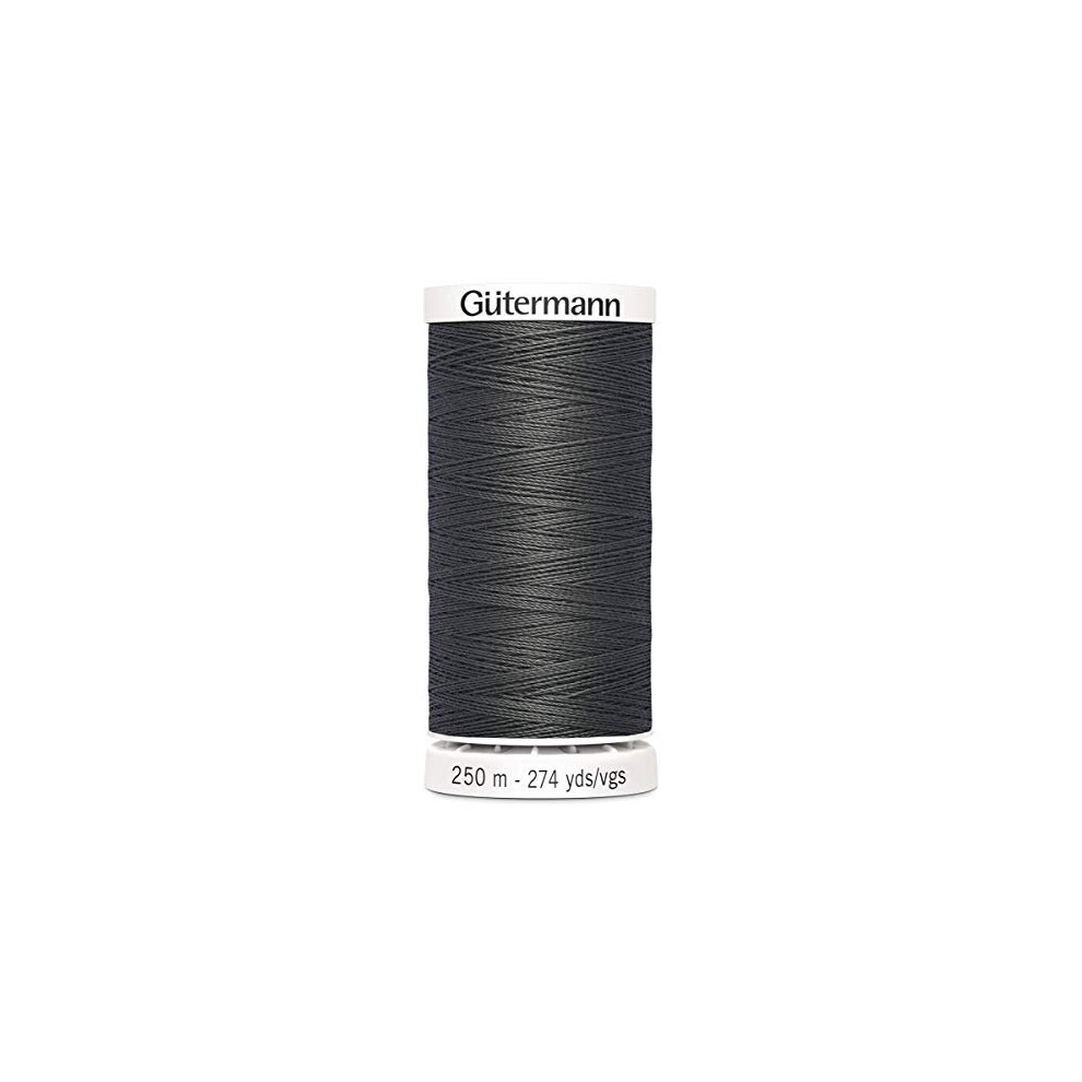 Gutermann Sew All Polyester Thread, 250Mtr, Smoke Grey (0702)
