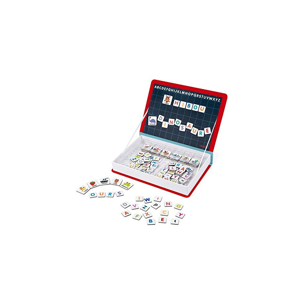 Janod J02711 Magneti'Book Alphabet Educational Game, French Version