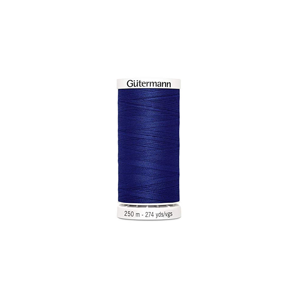 Gutermann Sew All Polyester Thread, 250Mtr, Cobalt Blue (0232)