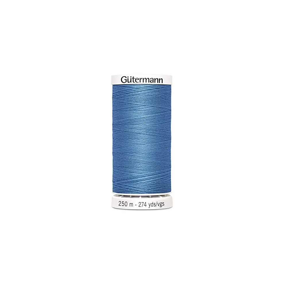 Gutermann Sew All Polyester Thread, 250Mtr, Washed Denim (0965)