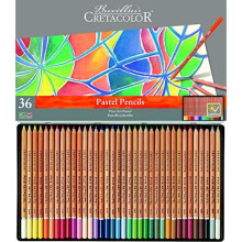 Cretacolor Fine Art Pastel Lightfast 36 Pencils Set in Tin Box