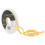 Berisfords Double FACE Poly Satin Ribbon, Gold, 5 mm 1