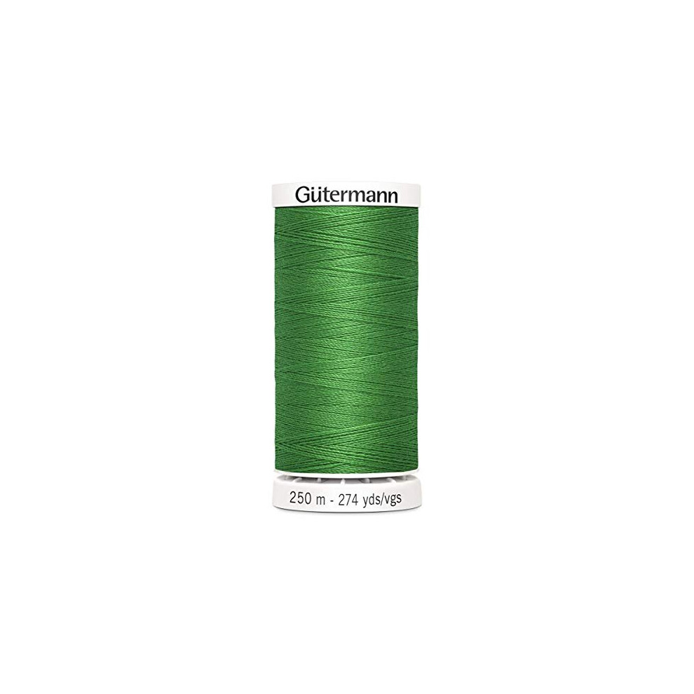 Gutermann Sew All Polyester Thread, 250Mtr, Lucky Green (0396)