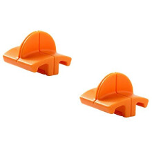 Fiskars TripleTrack Blades x2 - Straight Cutting, Spare Blades, For Straight Cuts, Orange, 1003904