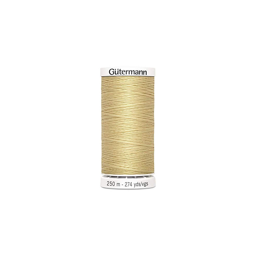 Gutermann Sew All Polyester Thread, 250Mtr, Tea (0006)