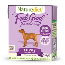 Naturediet Feel Good Puppy Complete Wet Food 390g x 18