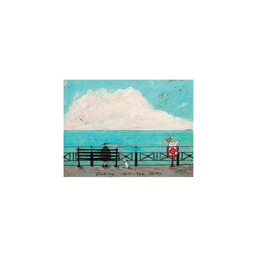 Sam Toft (Sharing Out The Chips) 60 x 80 x 4cm Canvas Print