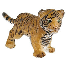 Papo -h?ndsmalet - figur -wild Animal Kingdom - Tiger Cub -50021 -Collectible - For b?rn - Velegnet til drenge og piger - fra 3 ?r gammel