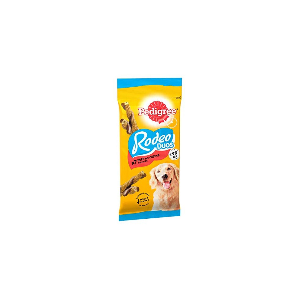 Pedigree Rodeo Duos - Dog Treats With Beef And Cheese, 70 Sticks