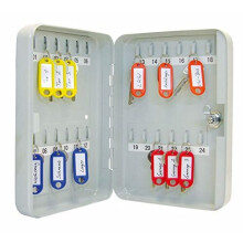 Wedo 102 52437X 24 Key Capacity Key Cabinet