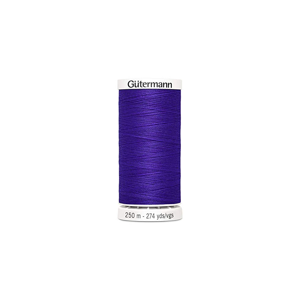 Gutermann Sew All Polyester Thread, 250Mtr, Indigo (0810)