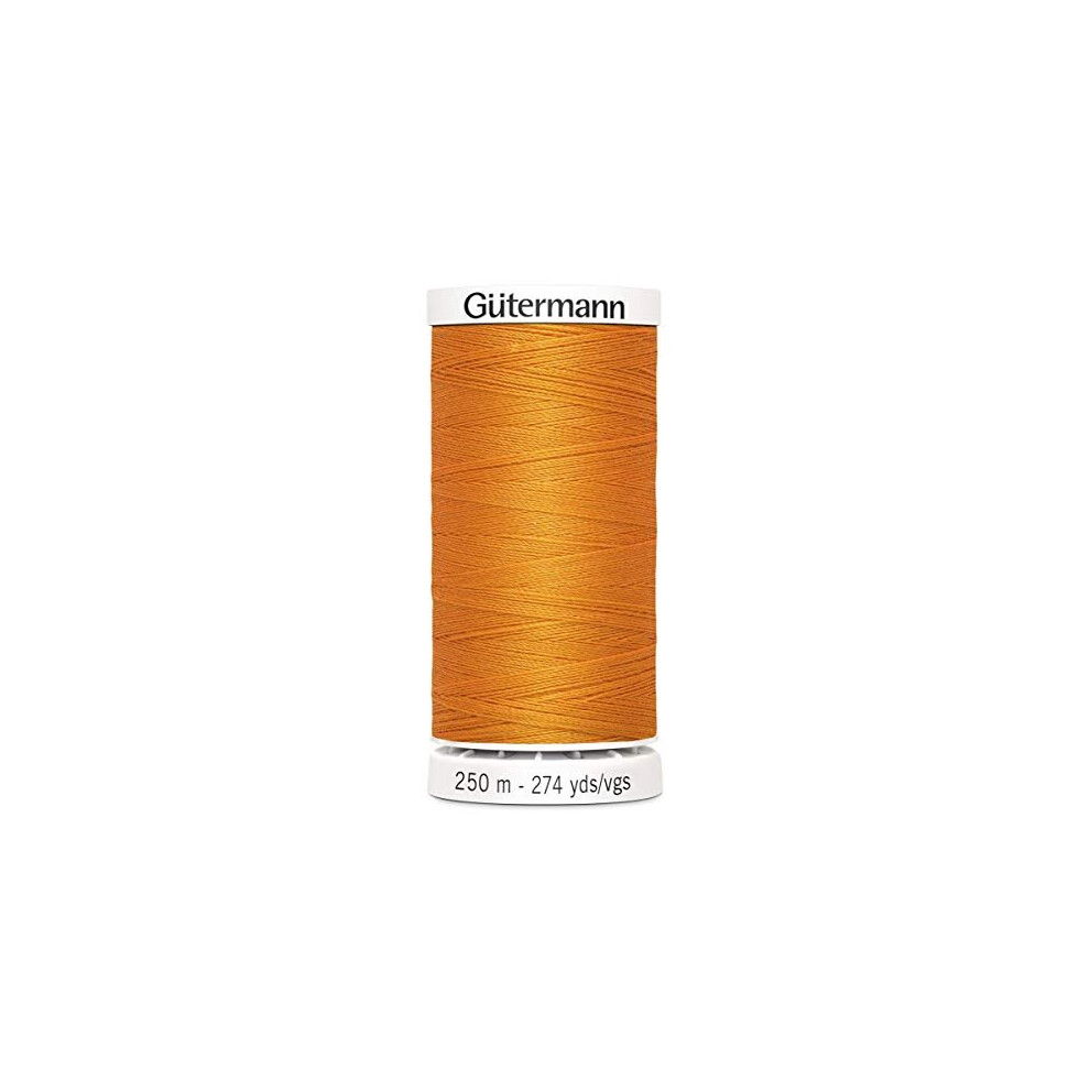 Gutermann Sew All Polyester Thread, 250Mtr, Satsuma (0350)