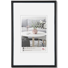 walther design KB070H Galeria picture frame, 19.75 x 27.50 inch (50 x 70 cm), black