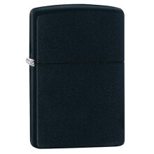 Zippo Unisex's 102708-SSI 218 Lighter, Black Matte, Regular