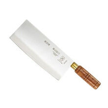 Mercer Culinary 8-Inch Chinese Chef's Knife with Wood Handle, Stainless Steel, Silver, 42.24 x 10.56 x 2.2 cm