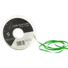 Berisfords Double Satin Ribbon, Emerald, 30 m