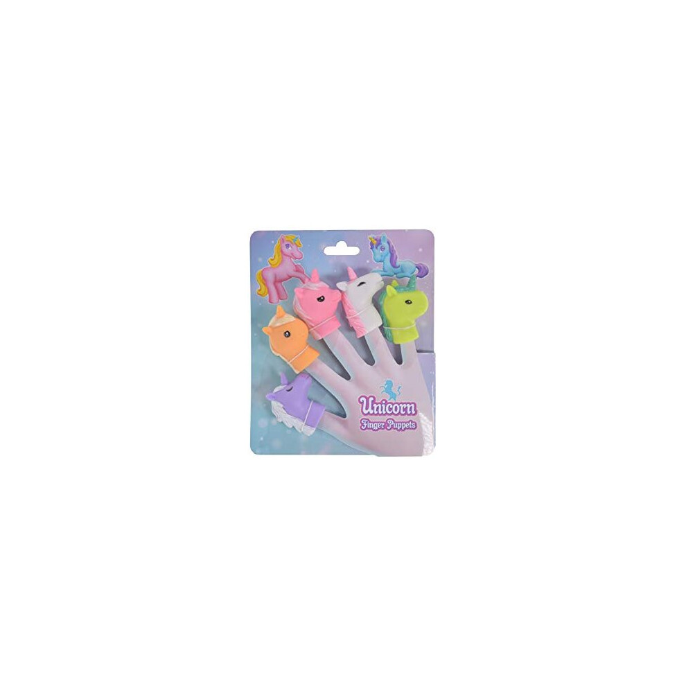 Kandy Toys Kandytoys Ty5617 Unicorn Finger Puppets