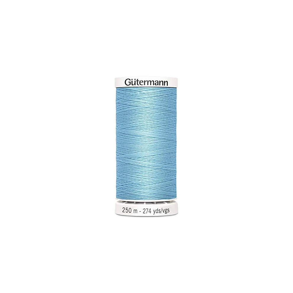 Gutermann Sew All Polyester Thread, 250Mtr, Celestial Blue (0196)