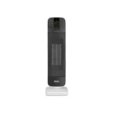 De'Longhi Bend Line, Remote controlled Ceramic Fan Heater 2kw, Digital Control Panel, Anti Frost Frunction,Oscillating base, Auto-Off, 24hr timer, For