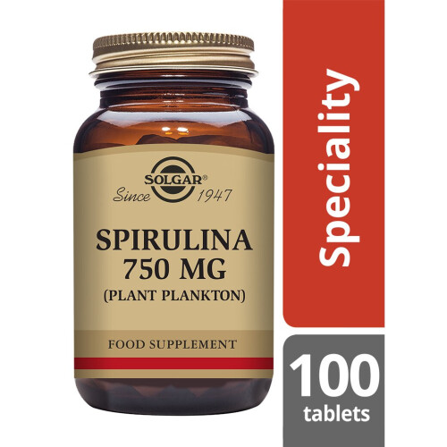 Solgar Spirulina 750 mg 80 Kapseln Solgar 1