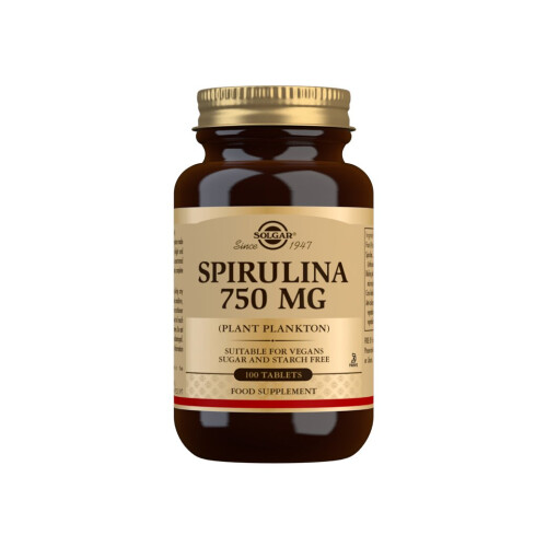 Solgar Spirulina 750 mg 80 Kapseln Solgar