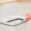 Tower 50L Rectangular Sensor Bin, White 3