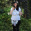 Protection Dream Catcher - Med Macrame Evil Eye Blue/White/Black 3