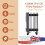 Warmlite 1500W Oil Filled Radiator Dark Titanium 2
