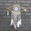 Protection Dream Catcher - Med Macrame Evil Eye Blue/White/Pink 1