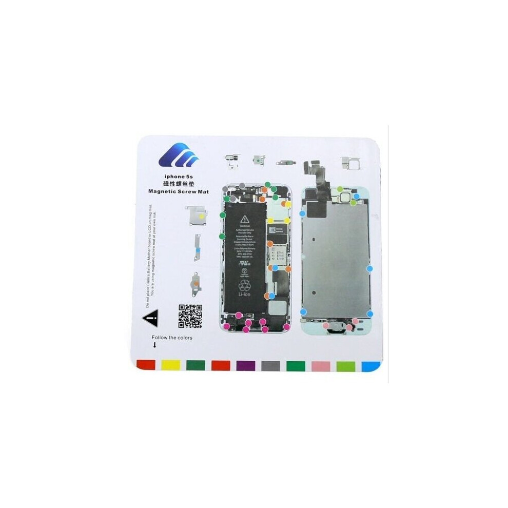 Magnetic Repair Screw Mat For Iphone 5S 7437135958976