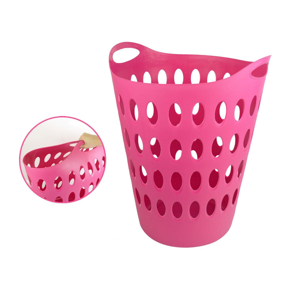 Laundry Basket Home Clothes Washing Flexi Large Flexible Tall Clothing