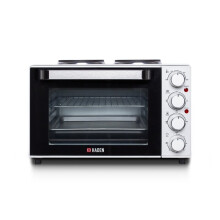 Haden 198204 25L Table Top Mini Oven 1200W Cooker Hob Tabletop Hotplates