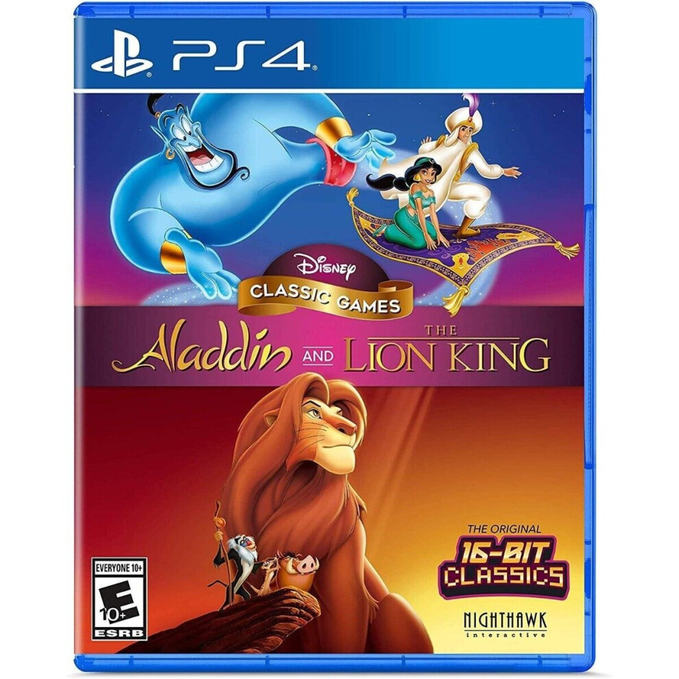 Disney Classic Games: Aladdin & The Lion King (Ps4) 860000790727