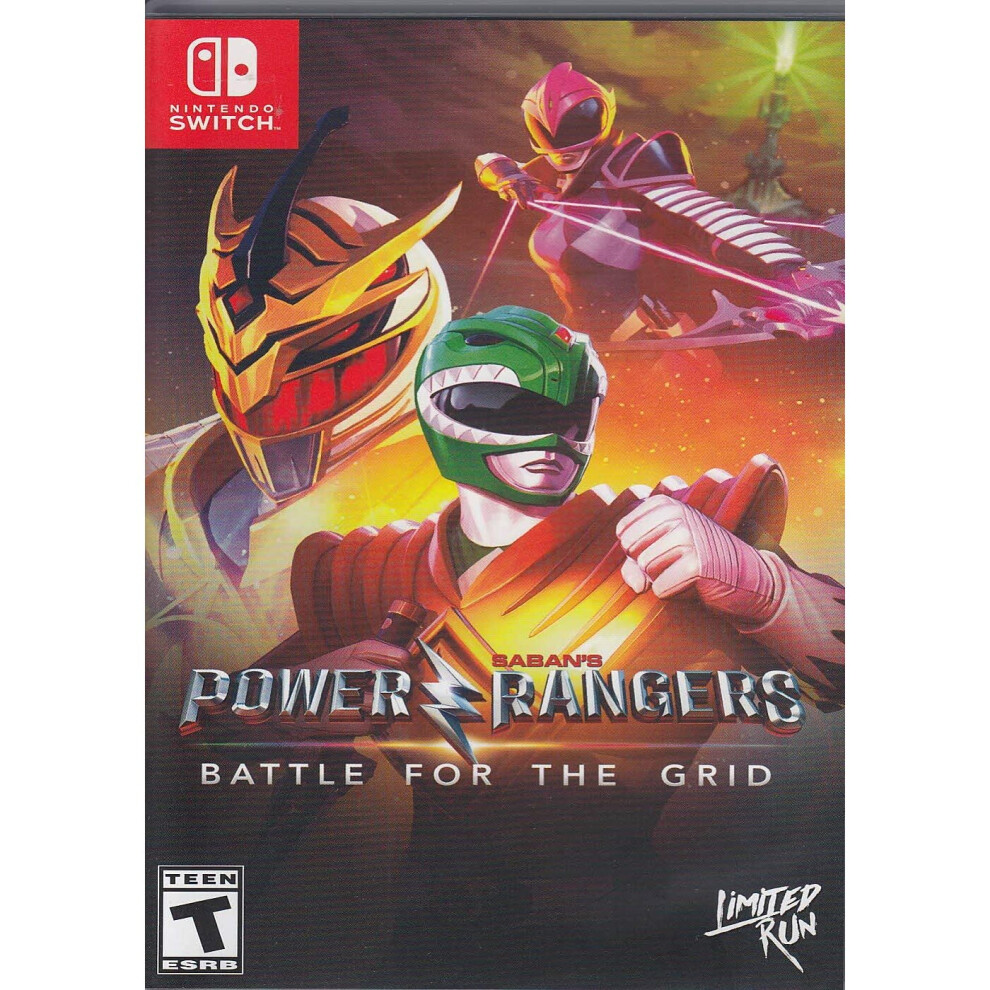 Power Rangers: Battle For The Grid (Nintendo Switch) 819976022806