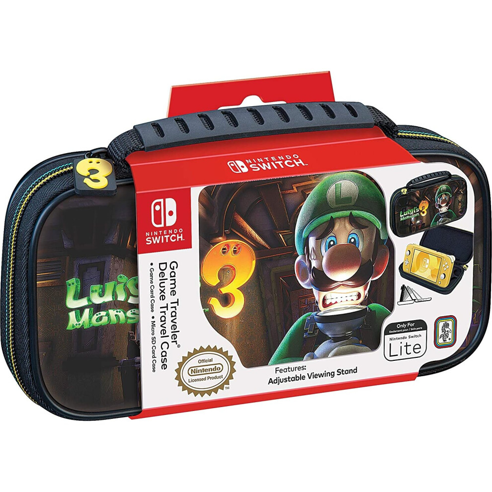 Nintendo Switch Lite Game Traveler Deluxe Case - Luigi's Mansion 3 (Nintendo Switch)