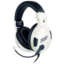 Cuffie PS4 - BIGBEN - V3 Bianca - Filo - Over-ear - Microfono regolabile