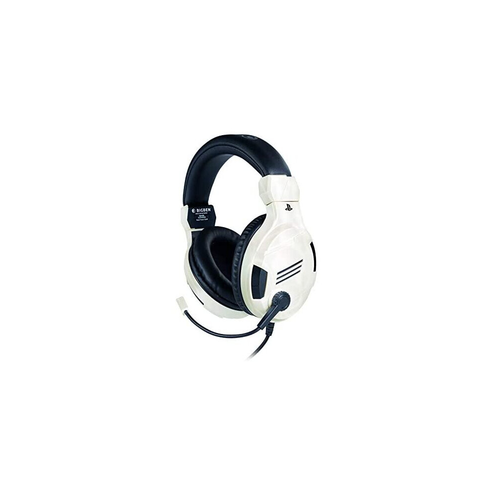 Bigben Stereo Gaming Headset V3 - (Ps4) White 3499550381436