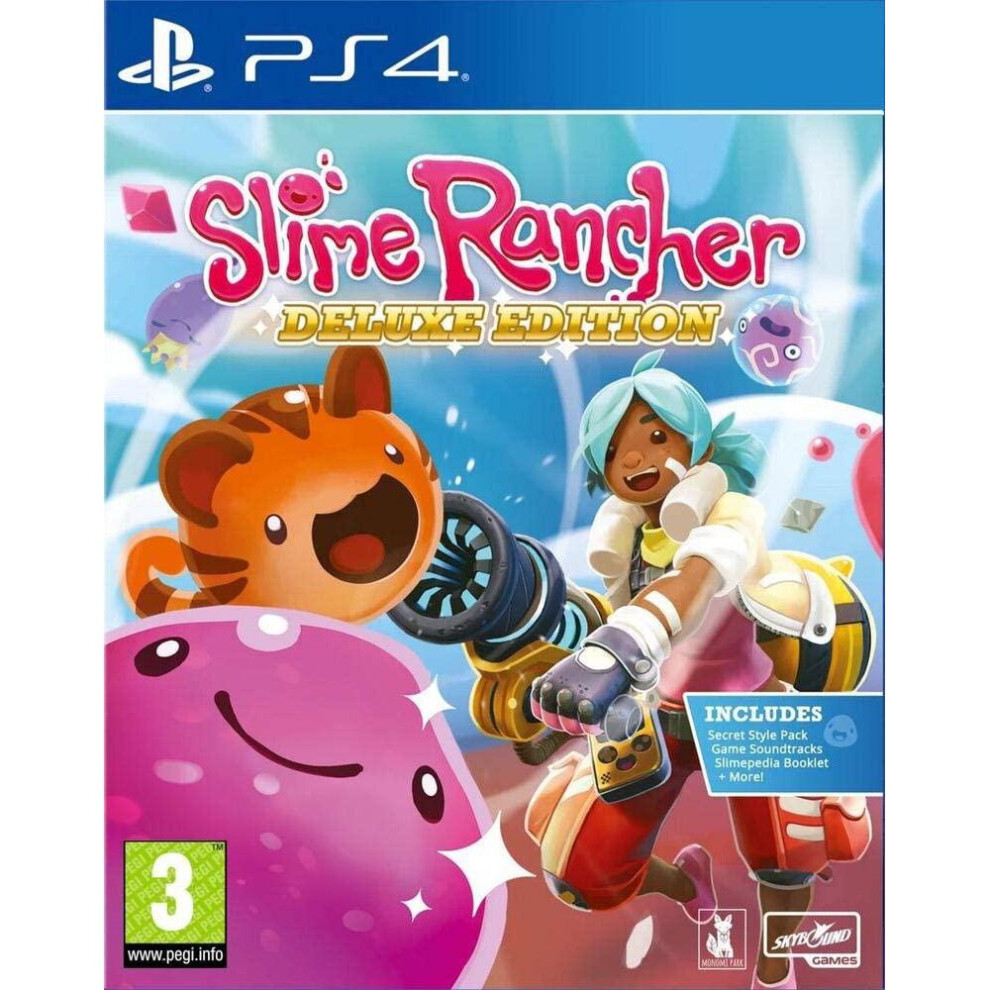 Slime Rancher - Deluxe Edition (Ps4) 811949032270