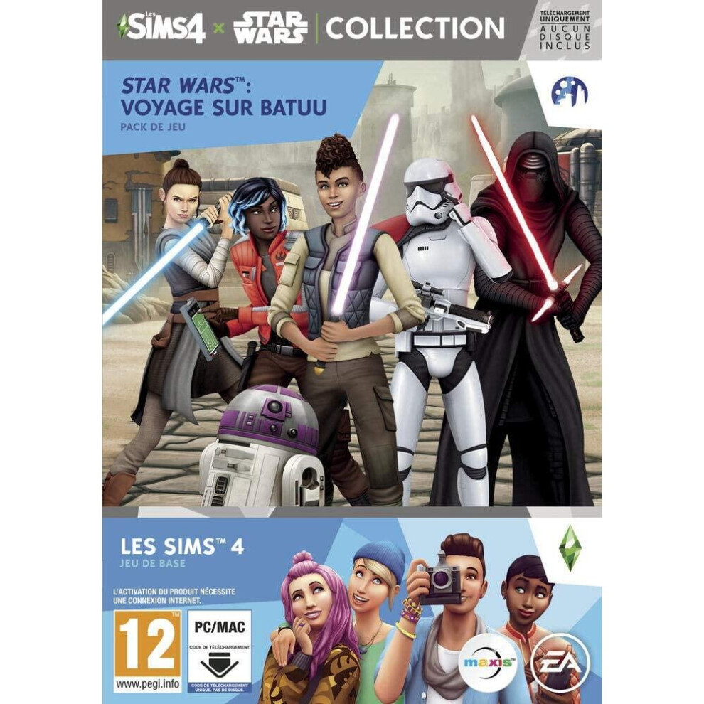 The Sims 4 Star Wars: Journey To Batuu - Base Game And Game Pack Bundle - PC