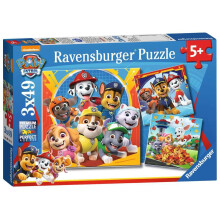 Set van puzzels voor kinderen Pat'Patrouille - Ravensburger - 3x49 stukken - Klaar om te redden