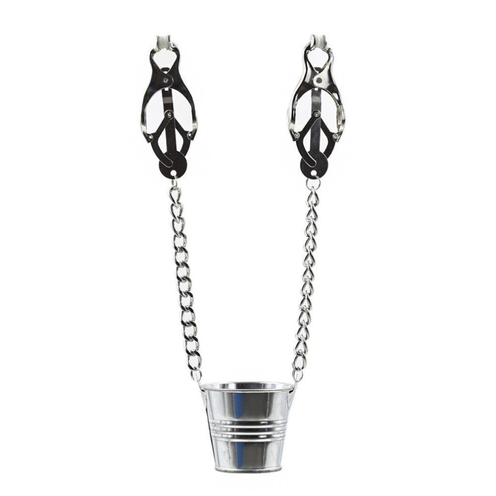 The Room Of Doom Nipple Clamps With Weight Holder