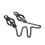 Bow Style Nipple Clamps and Chain 1