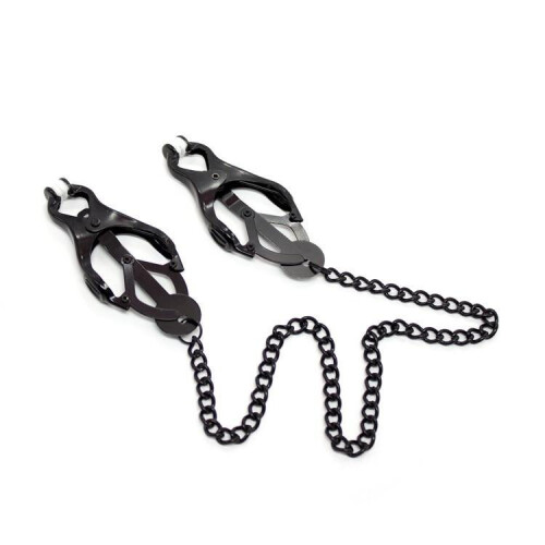 Bow Style Nipple Clamps and Chain