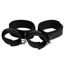 Nylon BDSM Thigh to Wrist Restraints