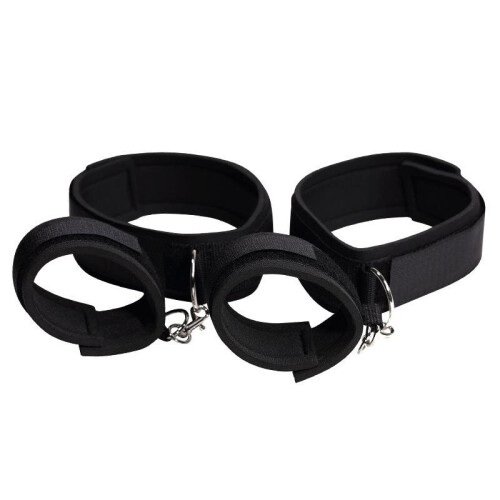 Nylon BDSM Thigh to Wrist Restraints