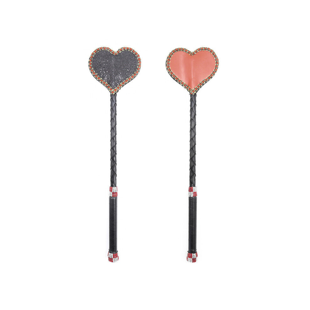 The Room Of Doom Red Heart Design Spanking Crop