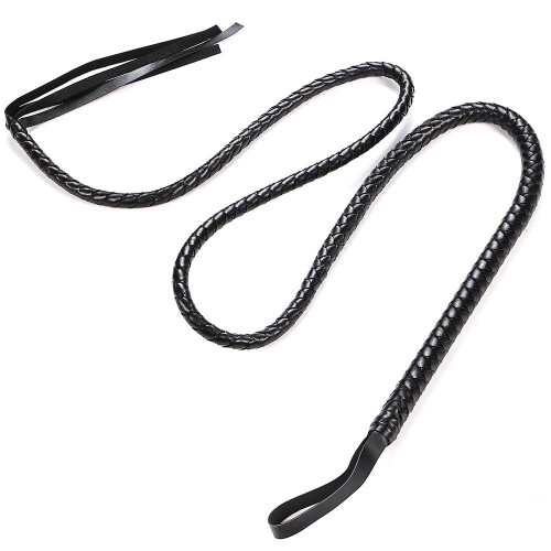 The' Indiana' Whip - Black
