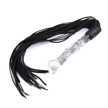 Glass and Ass - Flogger and Dildo